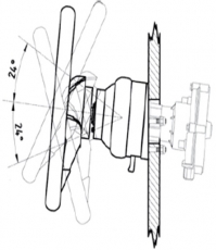Neigungseinheit fr Rotationssteueranlage Ultraflex