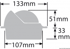 RITCHIE Kompasse Wheelmark 3 76 mm Zulassung fr Arbeitsboote.