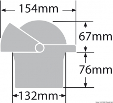 RITCHIE Kompasse Wheelmark 4 1/2 114 mm Zulassung fr Arbeitsboote.