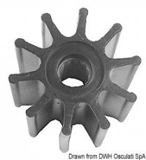 PERKINS Heckmotoren Flügelrad Impeller Original-Art. Nr. 7054 PERKINS Heckmotoren Flügelrad Impeller Original-Art. Nr. 7054