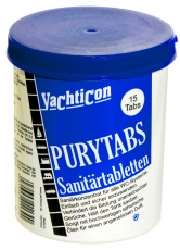 Pury Tabs Sanitärtabletten 15 Tabletten Stück je 25 g Pury Tabs Sanitärtabletten 15 Tabletten Stück je 25 g