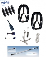 Bootszubehör Paket Nr 4 mit 6Kg Anker Bootszubehör Paket Nr 4 mit 6Kg Anker