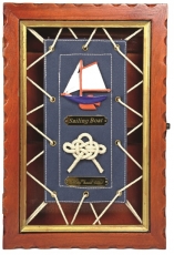 Schlsselkasten mit Segeltuch