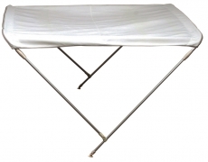 Bimini, Sonnensegel, Sonnentop Breite: 150 - 160cm Höhe: 110cm Tiefe: 180cm Weiss Bimini, Sonnensegel, Sonnentop Breite: 150 - 160cm Höhe: 110cm Tiefe: 180cm Weiss