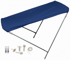 Bimini, Sonnensegel, Sonnentop Breite: 175 - 185cm Hhe: 110cm Tiefe: 180cm blau