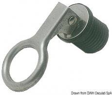 Lenzstopfen aus VA-Stahl 22 mm Lenzstopfen aus VA-Stahl 22 mm