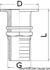 Buchse fr Dehnstopfen 22,5mm Nr 18.531.00