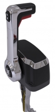 Schaltbox Xtreme Top Mount Control Topmontage Farbe chrom schwarz Single mit Trimm und Tilt