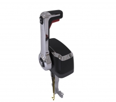 Schaltbox Xtreme Top Mount Control Topmontage Farbe chrom schwarz Single mit Trimm und Tilt