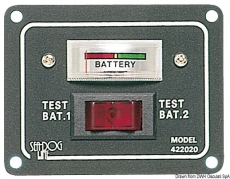 Testpaneel für 2 Batterien Testpaneel für 2 Batterien