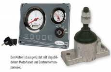 Dieselmotor Sole Mini 62 mit 4 Zylindern 35 PS mit TMC 345 Hydraulikgetriebe 2,47