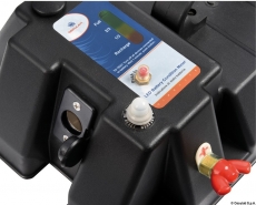 Batteriekasten Power Center bis 105Ah mit LED-Batteriestandanzeige