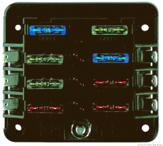 Modulre Box fr Sicherungen Grundmodul 1 (fr 6 Sicherung)