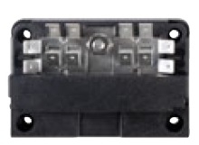 Modulre Box fr Sicherungen Grundmodul 2 (Minussteckblock)