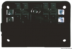 Modulre Box fr Sicherungen Grundmodul 2 (Minussteckblock)