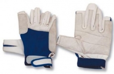 Handschuhe Leder Super Soft, 2 Fingerkuppen geschnitten Gre: M