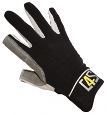 Offshore Segelhandschuhe - 2 Finger geschnitten, schwarz Gre M
