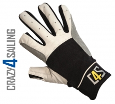 Cruising Segelhandschuhe - 2 Finger geschnitten, schwarz Gre XS