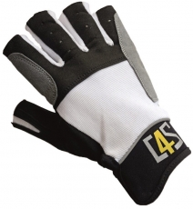 Regatta Segelhandschuhe - 5 Finger geschnitten, wei� Gr��e M