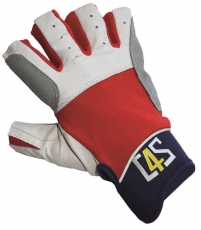 Regatta Segelhandschuhe - 5 Finger geschnitten, rot Gre XS