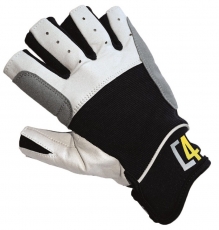 Regatta Segelhandschuhe - 5 Finger geschnitten, schwarz Gre M