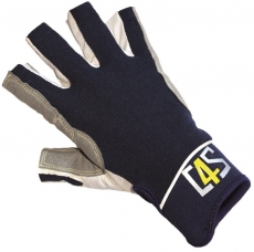 Racing Segelhandschuhe - 5 Finger geschnitten, navy Gre L