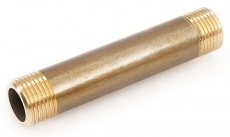 Verlngerungsstck aus Messing 60mm mit Auengewinde 3/4 Zoll