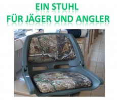 Der Sitz f�r J�ger und Angler Klappstuhl