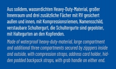 REISETASCHE HEAVY DUTY DUFFEL BAGS 100 Liter