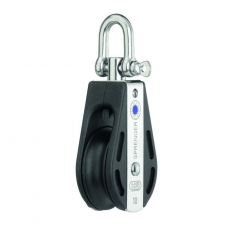 Block mit 1 Rolle und Wirbel aus der S-Block Serie Block mit 1 Rolle und Wirbel aus der S-Block Serie