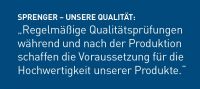 Block mit 1 Rolle, durchgehendem Bgel und Hundsfott aus der S-Block Serie