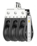 Block mit 3 Rollen und Bgel aus der S-Block Serie