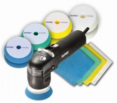 RUPES LHR75E STF Exzenter-Poliermaschine mit 1 x Sea Line S05 POLIERPASTE 1kg und 1 x Sea Line S1 PREMIUM POLIERPASTE 600g