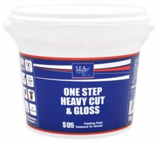 RUPES LHR75E STF Exzenter-Poliermaschine mit 1 x Sea Line S05 POLIERPASTE 1kg und 1 x Sea Line S1 PREMIUM POLIERPASTE 600g