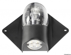 LED Kombileuchte Navigationslicht und Decksbeleuchtung in schwarz LED Kombileuchte Navigationslicht und Decksbeleuchtung in schwarz