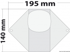 LED Kombileuchte Navigationslicht und Decksbeleuchtung in schwarz