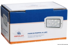 Heckleuchte, halb-eingebaut LED HD 6x3 W