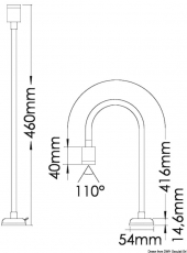Schwenkbare LED Leuchte 10 W 12/24 V