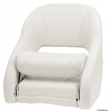 Anatomischer Sitz mit flip up H52R-Polsterung wei