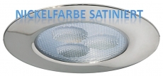 Negrill Einbauleuchte VA-Stahl, poliert 9W Nickelfarbe, satiniert Negrill Einbauleuchte VA-Stahl, poliert 9W Nickelfarbe, satiniert
