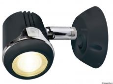 Schwenkbare Leuchte, schwarz HI-POWER LED 12 und 24 V 1,32W Schwenkbare Leuchte, schwarz HI-POWER LED 12 und 24 V 1,32W