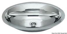 NIRO Spülbecken oval NIRO Durchmesser = 390mm Außenmaß NIRO Spülbecken oval NIRO Durchmesser = 390mm Außenmaß