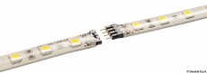 SMD LED-Leuchtstreifen, halbstarr 24V 3,6W wei