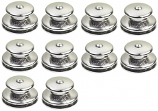 LOXX Marine Oberteil aus vernickeltem Messing mit größerem Zuggriff, 10 Stück LOXX Marine Oberteil aus vernickeltem Messing mit größerem Zuggriff, 10 Stück
