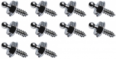 LOXX Marine kurzer Schraubzapfen 4,2x10mm zur Montage auf Holz, 10 Stück LOXX Marine kurzer Schraubzapfen 4,2x10mm zur Montage auf Holz, 10 Stück