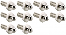 LOXX Marine kurzer Bolzen aus Edelstahl fr GfK & Metalle M5x10mm, 10 Stck