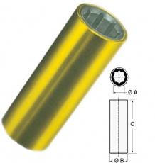 Schiffswellenlager mit Außenarmierung in Messing A 30 mm B 40 mm Schiffswellenlager mit Außenarmierung in Messing A 30 mm B 40 mm