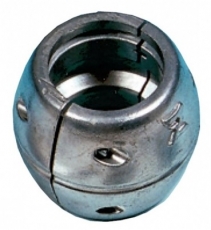 Anode Wellendurchmesser von 32mm Wellenanode Aluminium in Kugelform Anode Wellendurchmesser von 32mm Wellenanode Aluminium in Kugelform