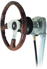 Rotationssteueranlage T 71 Ultraflex Rotech I enthlt Steuerwerk T71FC Montageplatte 90 Grad M66 Kabel 11Fu