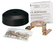 Drehsteuerung T91 Ultraflex Montageplatte 90Grad schwarz M90 Kabel 15 Fu